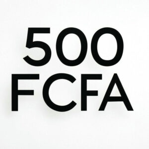 don de 500 Fcfa